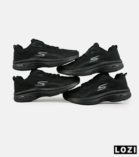 کفش کتانی طبی ورزشی مشکی SKECHERS archfit مدل 7436