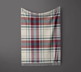 شال مبل ریش دار sofa shawl 149