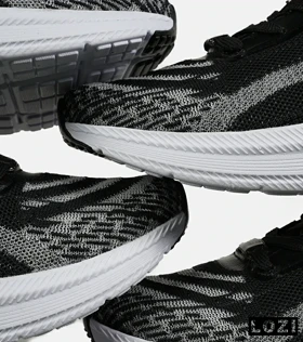 کفش کتانی طبی ورزشی مشکی طوسی SKECHERS archfit مدل 7438