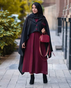ست پیراهن شنل مزونی الینا
