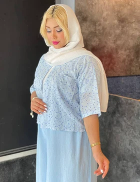 شومیز کراپی بهارک کد : 5254