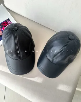 کلاه کپ چرم