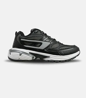 کفش کتانی مردانه مشکی خاکستری DIESEL S-SERENDIPITY SPORT مدل 5386