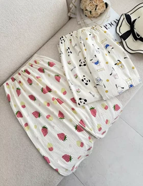 شلوار راحتی طرح دار3173