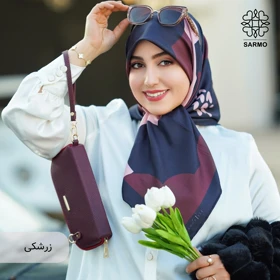 روسری ساتن ابریشم ابرا