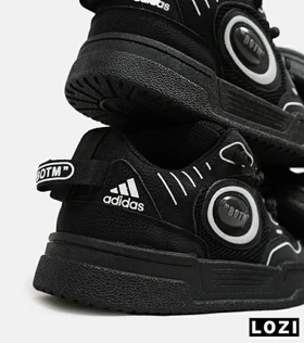 کفش کتانی مردانه و زنانه مشکی ADIDAS botm