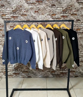 بلوز بافت گلدار مدل آلاله کد 40210