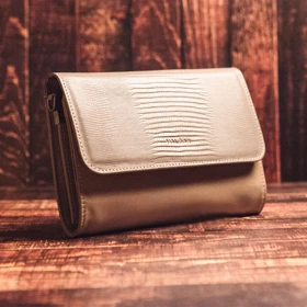 کیف دوشی و دستی چرم یلسان مدل هیراد کد 042-GL (کرم)