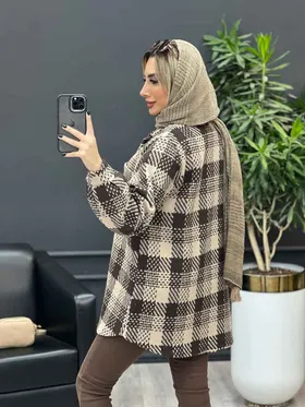 شکت چهارخونه دو جیب