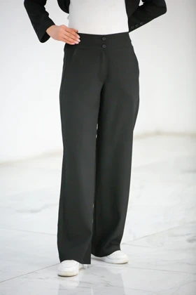 شلوار زنانه بزایاق دو دکمه