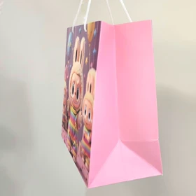 ساک / بگ کادویی طرح لبوبو 12*22*23