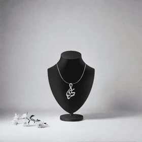 پلاک اسم کسری و زنجیر