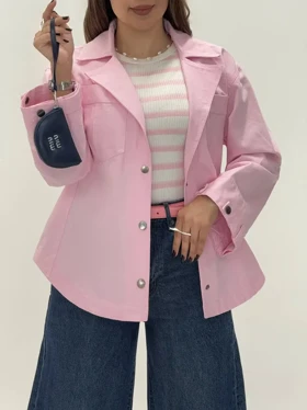 3605-کت کتان پاستیلی