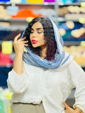 شال لینن وارداتی