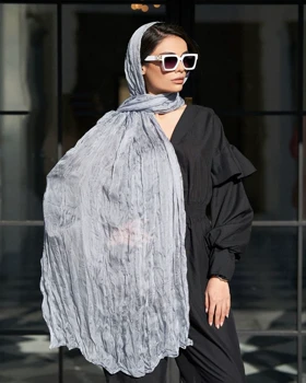 شال چروک ابریشم