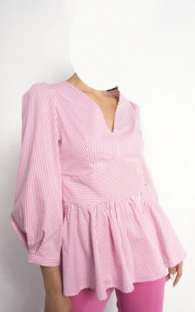 بلوز زنانه شیک صورتی NEVADO