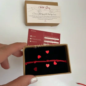 دستبند رداسترینگ هفت گره