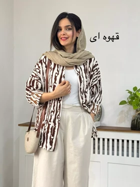 مانتو شومیزی ملودی ( دارای ایراد جزئی )