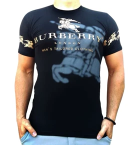 تیشرت تصویری مردانه BURBERRY