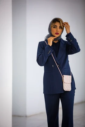 مانتو شلوار بزایاق پرنسا