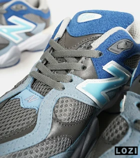 کفش کتانی زنانه آبی خاکستری NEW BALANCE 9060 مدل 6851