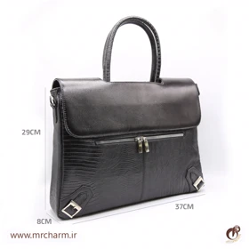 کیف اداری تمام چرم زنانه mrc2216-06