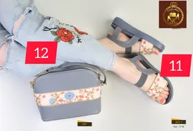 ست کیف و صندل تمام طبی زنانه 621-1
