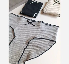 شورت کبریتی لب فر کد 1857 (95درصد نخ )سایزXL