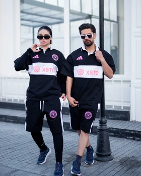 کیت باشگاهی ست تیشرت شلوارک اینتر میامی پارچه دورس ماکان