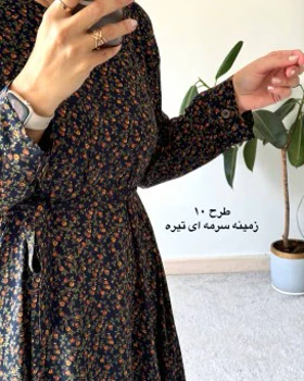 پیراهن ساحلی گل دخت 3