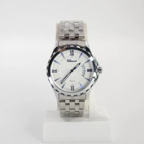 ساعت مچی مردانه چنکسی Chenxi CX016G رنگ ثابت و تاریخ دار (نقره ای صفحه سفید)