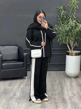ست بافت و شلوار نیوشا