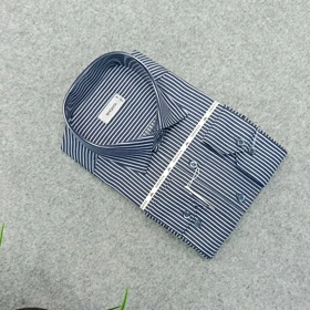 پیراهن طرحدار مردانه قواره ازاد ( قواره کلاسیک ) _ استین بلند