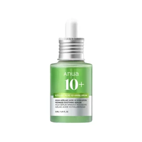 سرم تسکین دهنده و آبرسان آزلائیک اسید 10% آنوا Anua