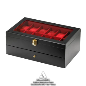 جعبه ساعت 12 تایی چوبی Box Watches T12-6
