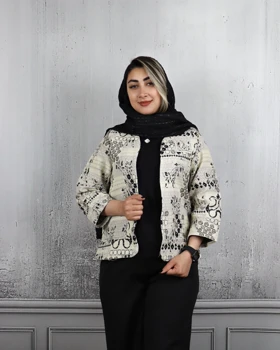 کت گلیمی بغل چاک‌دار زنانه 0827