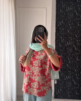 شومیز جلوبسته پرنا