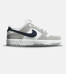 کفش مردانه و زنانه سفید طوسی سرمه ای 1 NIKE Jordan مدل 8148