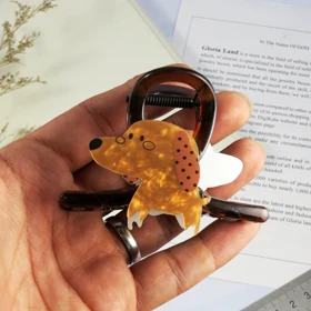 کلیپس مو زنانه مدل سگ مهربون کد G_Lnd_1500