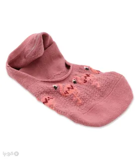 جوراب کالج پشت ژله‌ای کد 6000 طرح فلامینگو