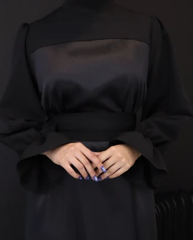 پیراهن ماکسی ساتن