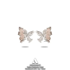 گوشواره طرح پروانه Butterfly Earrings SP1