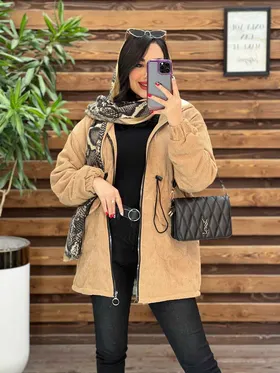 پالتو کبریتی کمرگت داخل ببعی