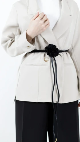 کمربند گره‌ای گل