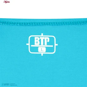 زیرپوش آستین دار مردانه برهان تن پوش آبی فیروزه ای کد 1002 بسته 3 عددی