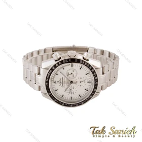 ساعت امگا اسپید مستر پروفشنال مردانه نقره ای صفحه سفید Omega-4949-G