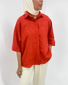 مانتو شومیزی کد SN027 برند ردا