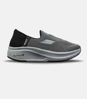 کفش کتانی طبی ورزشی طوسی SKECHERS Slip-Ins مدل 8802