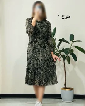 پیراهن حریر پارمین