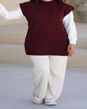 ست مانتو و سارافون بافت کد 339